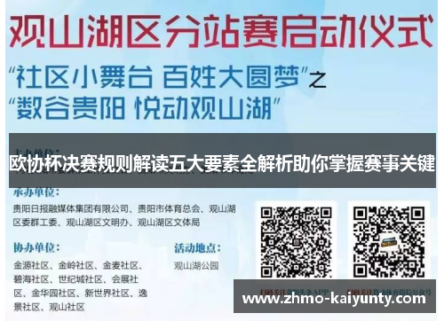 欧协杯决赛规则解读五大要素全解析助你掌握赛事关键 欧协杯决赛规则解读五大要素全解析助你掌握赛事关键